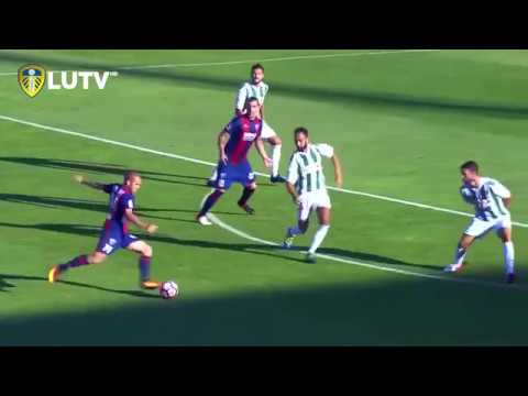 Leeds Utd new signing in action -  Samuel Sáiz