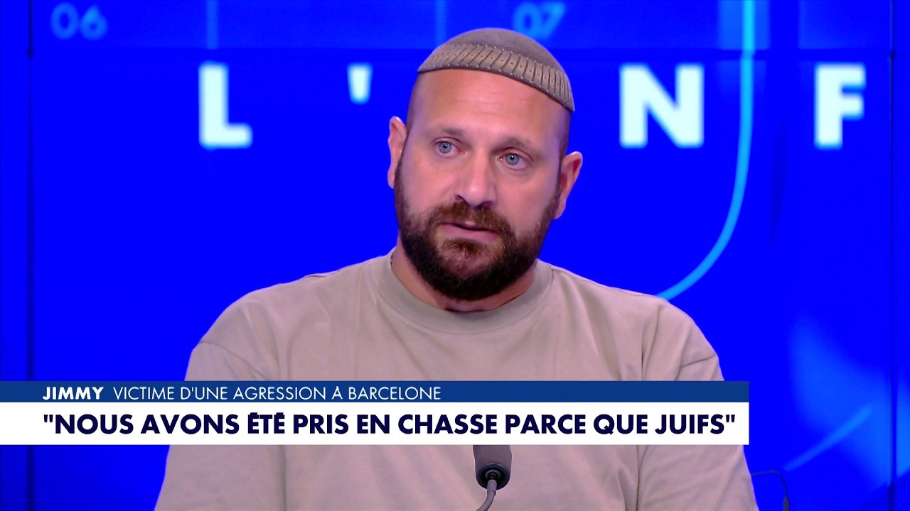 Illustration: Agression antisémite à Barcelone : Jimmy, pris pour cible « parce que juif », témoigne