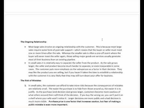 Neil Rackham SPIN Selling: Preface & Ch. 1: Sales Behavior & Sales Success