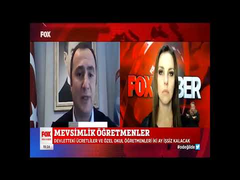 Genel Başkanımız , MEB’in ücretli öğretmenlik adı altındaki emek sömürüsünü Fox TV’ye değerlendirdi. | EĞİTİM İŞ