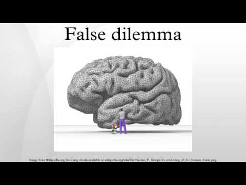 False dilemma