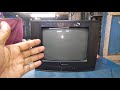 Sansui 14 Inch CRT TV Power Indicator On No Screen Picture Problem