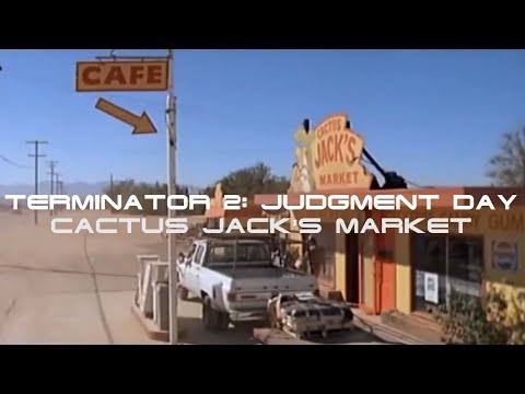 Terminator 2 Judgment Day (1991) - Cactus Jack's Market Filming Location: Then & Now