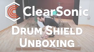 Unboxing A Fully Assembled ClearSonic Drum Shield