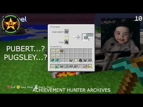 SPECIAL 5 HOURS OF THE FUNNIEST ACHIEVEMENT HUNTER MINECRAFT MOMENTS - GAVIN & PUBERT ADDAMS!