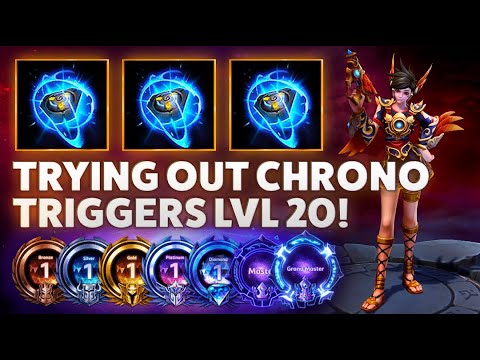 Tracer Quantum Spike - TRYING OUT CHRONO TRIGGERS LVL 20! - BRONZE TO GRANDMASTER ADVENTURES