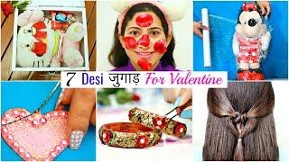 7 Desi जुगाड़ For Valentine's Day  - Life & Beauty Hacks | #Gifts #DIY #Fun #Sketch #Anaysa
