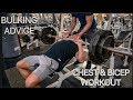 BULKING ADVICE | WHAT I DID FROM 16-21 YEARS OLD | CHEST + BICEP WORKOUT