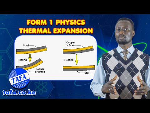 FORM 1 PHYSICS - CHAPTER 6 - THERMAL EXPANSION - THE ACHIEVERS FOCUS ACADEMY (TAFA)