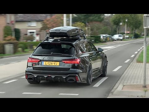 1052HP Widebody Audi RS6 C8 Stage X MMS Power Division - REVS and Crazy Accelerations!
