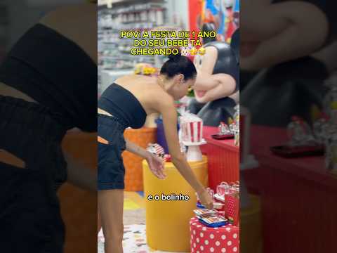 Tá chegando a festa 🥳👶🏻😂 #casal #maternidadereal #festa