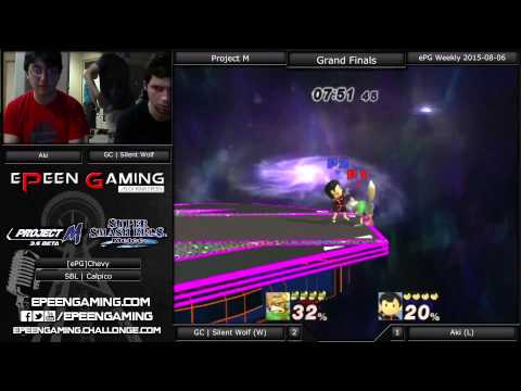 ePG Weekly - GC | Silent Wolf (Fox) Vs. Aki (Ness) SSBPM (Grand Finals) - Project M p2