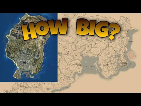 Video Game map size comparison