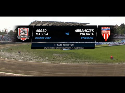 eWinner 1 Liga Żużlowa: Arged Malesa Ostrów Wielkopolski - Abramczyk Polonia Bydgoszcz I Sezon 2021.