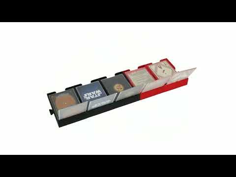 5 pcs value pack Feldherr card holder for game cards in Standard Card Game Size - 30 cards - 1 c...