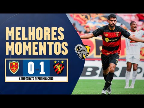 Gols e lances de Petrolina x Sport