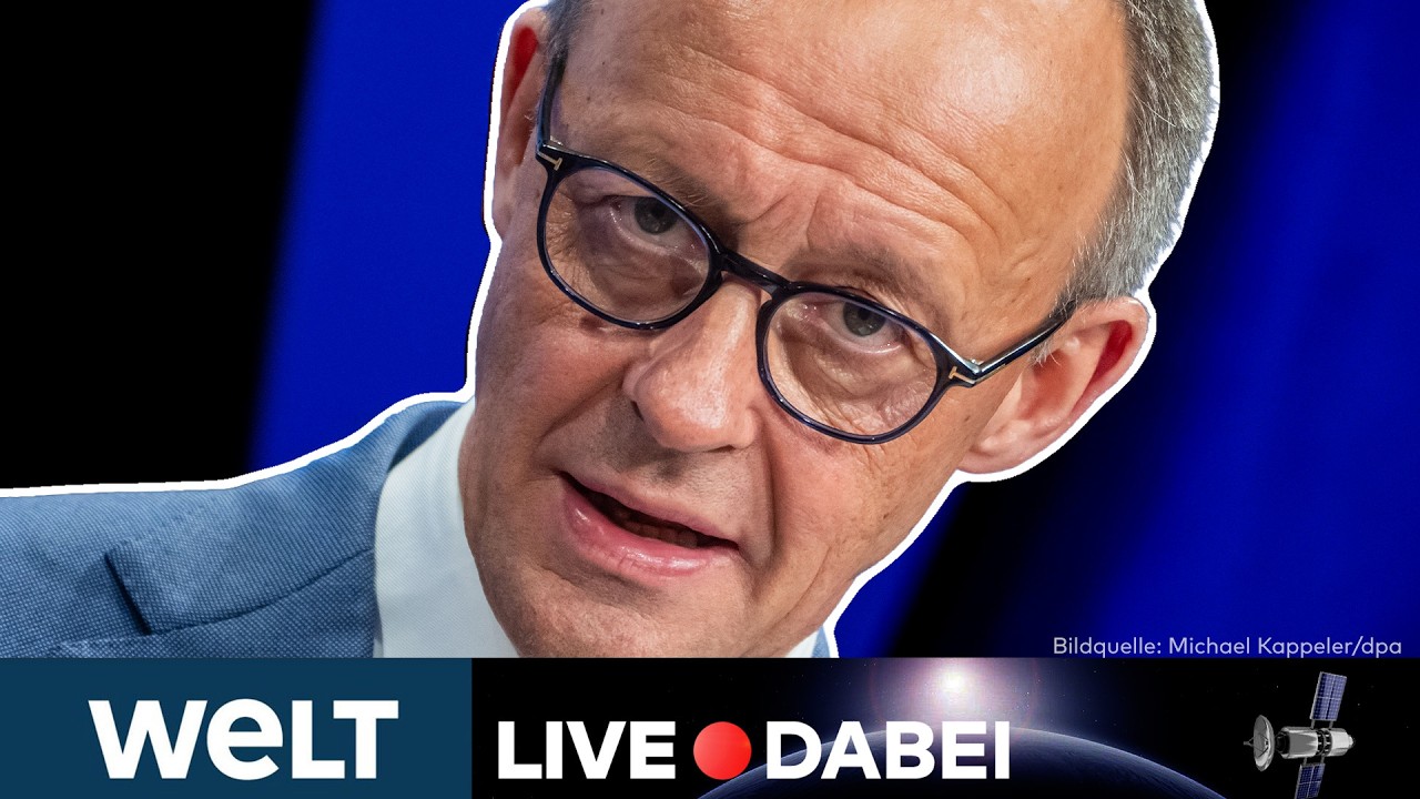 MERZ IN BERLIN: Klimadialog mit Rede vom Bundeskanzler | WELT LIVESTREAM