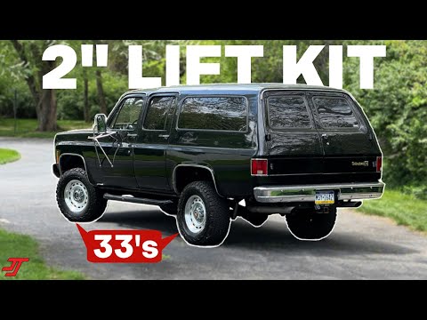 Installing a Lift Kit on a K20 Squarebody Suburban