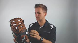 Video thumbnail: Review: Wilson A2000 SuperSkin 12.5" First Base Mitt (WTA20RB191614SS)