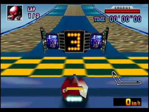 [TAS] Backwards F-Zero X Custom Track: Dashes Power 5