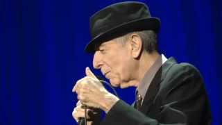 Leonard Cohen in Saint John NB 15/4/13: Anyhow