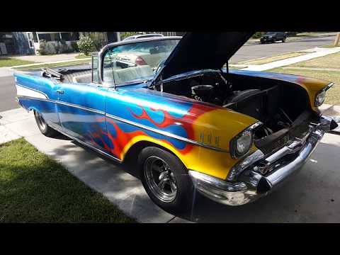 57 Chevy power steering conversion, video 1
