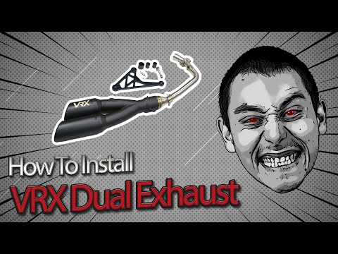 How To Install The VRX Dual Exhaust System - Vespa Sprint/Primavera