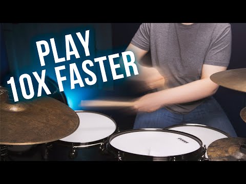 Can’t Go Fast Around The Drums? Try This