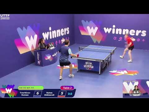 WINners CUP table 2  30.10  Tveritinov Roman - Syksa Aleksandr  19:15