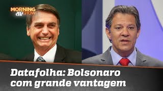 Datafolha do segundo turno mostra vantagem de Bolsonaro