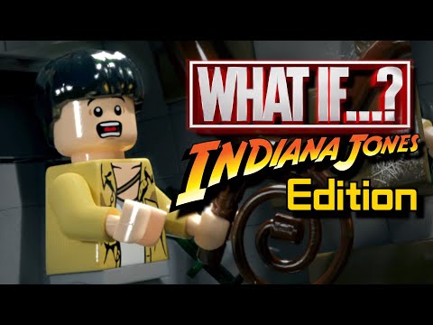 LEGO Indiana Jones WHAT IF... (Stop Motion/Blender Animation)
