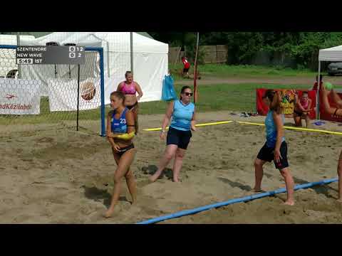 Szentendrei NKE - New Wave (2-0) | Strandkézilabda Országos Döntő 2021 | Hajdúnánás