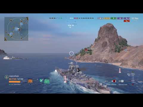 MN Jean Bart — Dramatic Flourish (World of Warships: Legends)