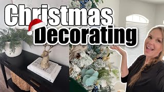 NEW! HOUSE CHRISTMAS DECORATING | HOW TO DECORATE FOR CHRISTMAS | IDEAS