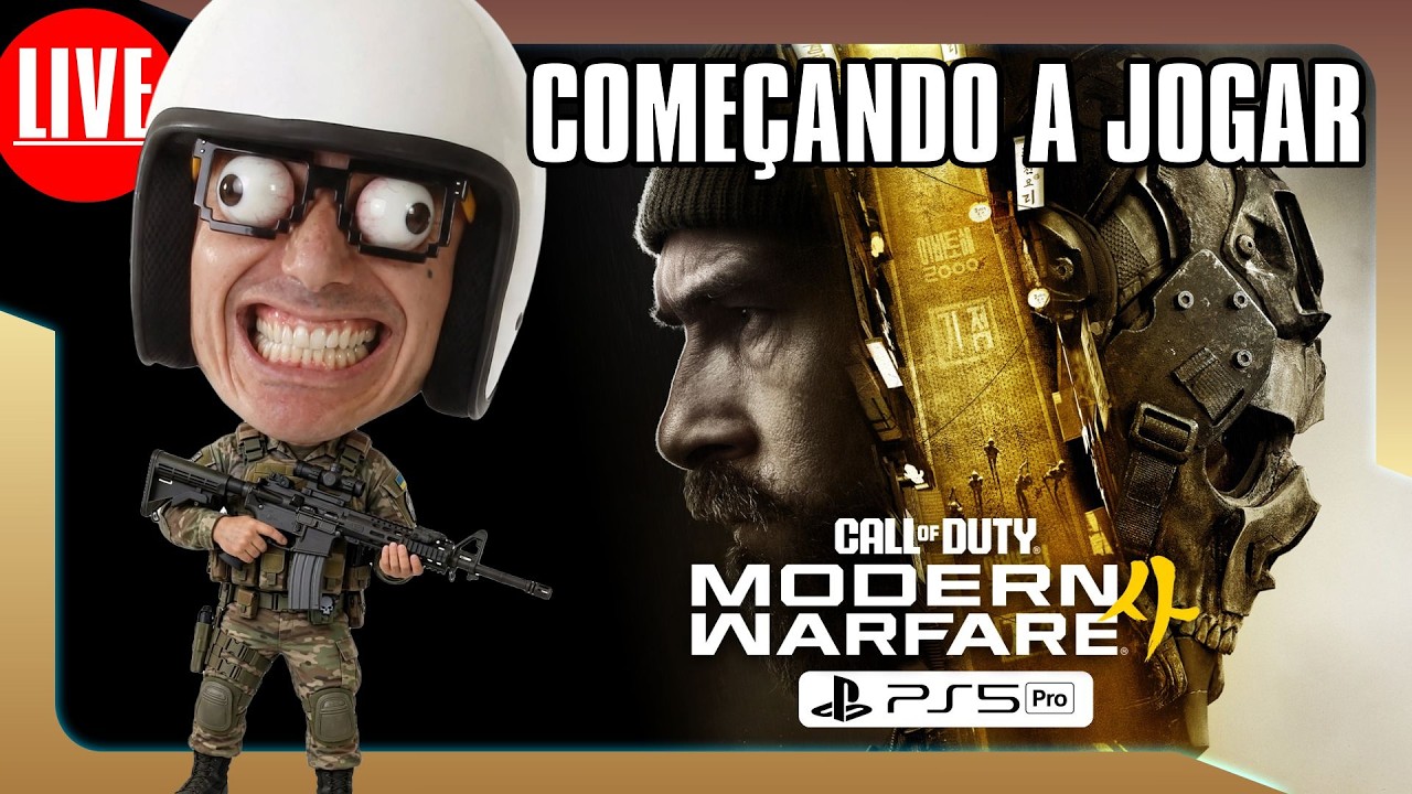 🎮🚨 AO VIVO - Call of Duty: Modern Warfare 4 - COMEÇANDO A JOGAR #codmw4