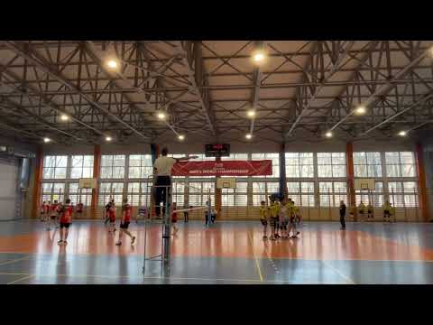 Mecz finałowy Mistrzostw Małopolski w siatkówce -młodzik Keczanin-Skps Dunajec 12.03.2023