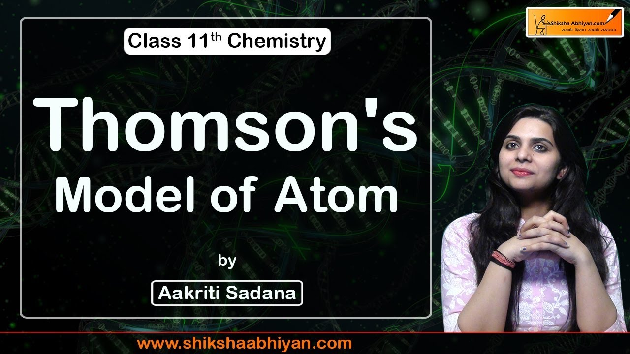 Thomsons Model of Atomthomson's model of atom | Structure of the Atom | CBSE Class 11 Chemistry