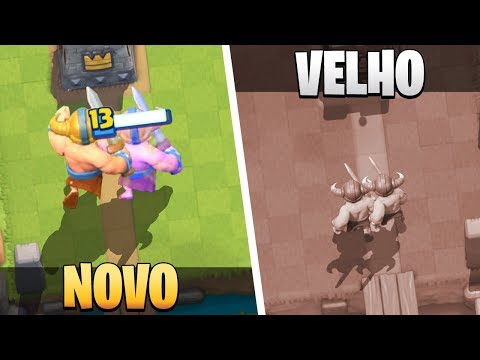 ANTES e DEPOIS do Balanceamento de junho de 2019 do Clash Royale