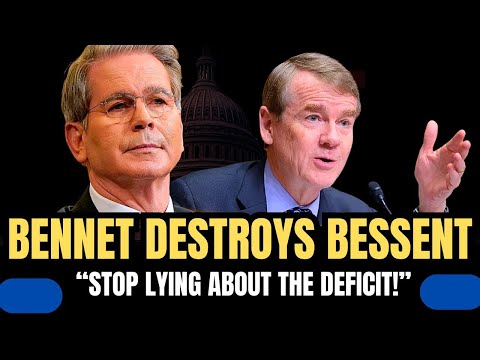 MICHAEL BENNET GOES OFF — EXPOSES  BESSENT’S DEFICIT SPIN