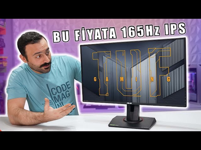 Màn hình Asus VG279QR (27inch/FHD/IPS/165Hz/1ms/300nits/HDMI+DP+Audio/Gsync)