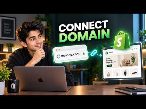 How to Add GoDaddy Domain to Shopify | Connect Domain Manually | Progressors