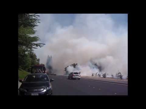 Maidu Park fire in Roseville, CA