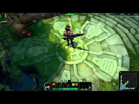 Headhunter Caitlyn Skin Spotlight - Marksman Update 2015 - League of Legends