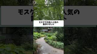 モスクワ市民に人気の散歩スポットを紹介します🚶‍♀️
