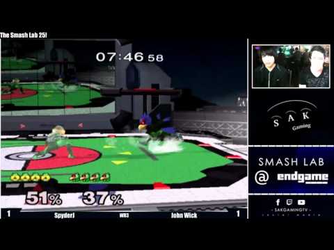 SL25 WR3 - SpyderJ (Sheik) vs John Wick (Falco)