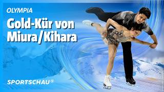 Eiskunstlauf: Überraschungs-Gold für Miura/Kihara | Olympia | Sportschau