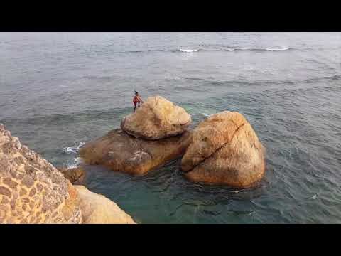 Sampath - The Cliff Jumper, Galle, Sri Lanka