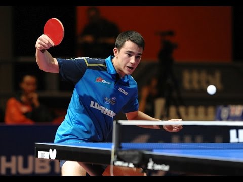 Dimitrij Ovtcharov vs Hugo Calderano (Champions League 2016/2017)