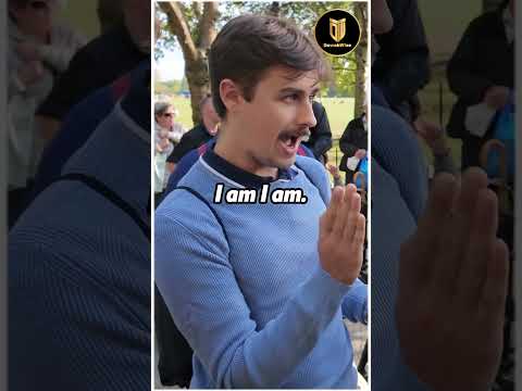 Did Jesus Ever Claim To Be God In The Bible? | Mansur | Speakers Corner