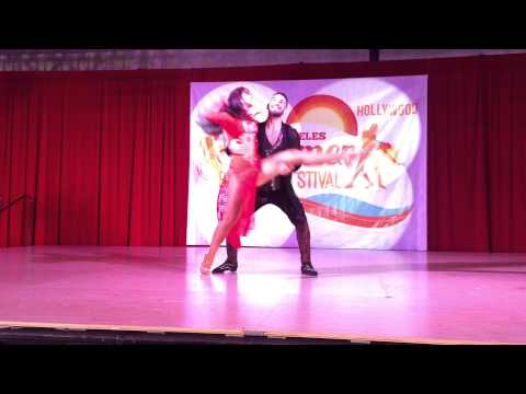 Daniel Y Desiree @ Los Angeles Summer Bachata Festival 2015